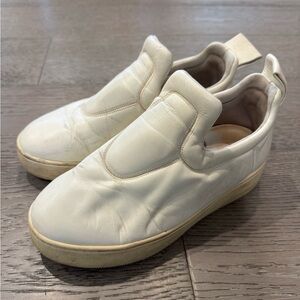Celine White Slip On Sneakers